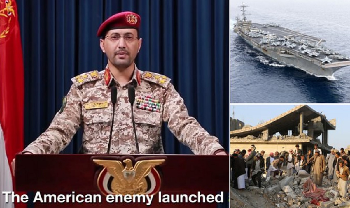 Houthis claim to have launched huge attack on US aircraft carrier: அமெரிக்க போர் கப்பல் மீது தாக்குதல் !