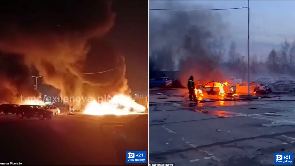 Moscow comes under massive drone attack: ரஷ்ய தலை நகர் மீது உக்ரைன் கடும் தாக்குதல் BREAKING NEWS