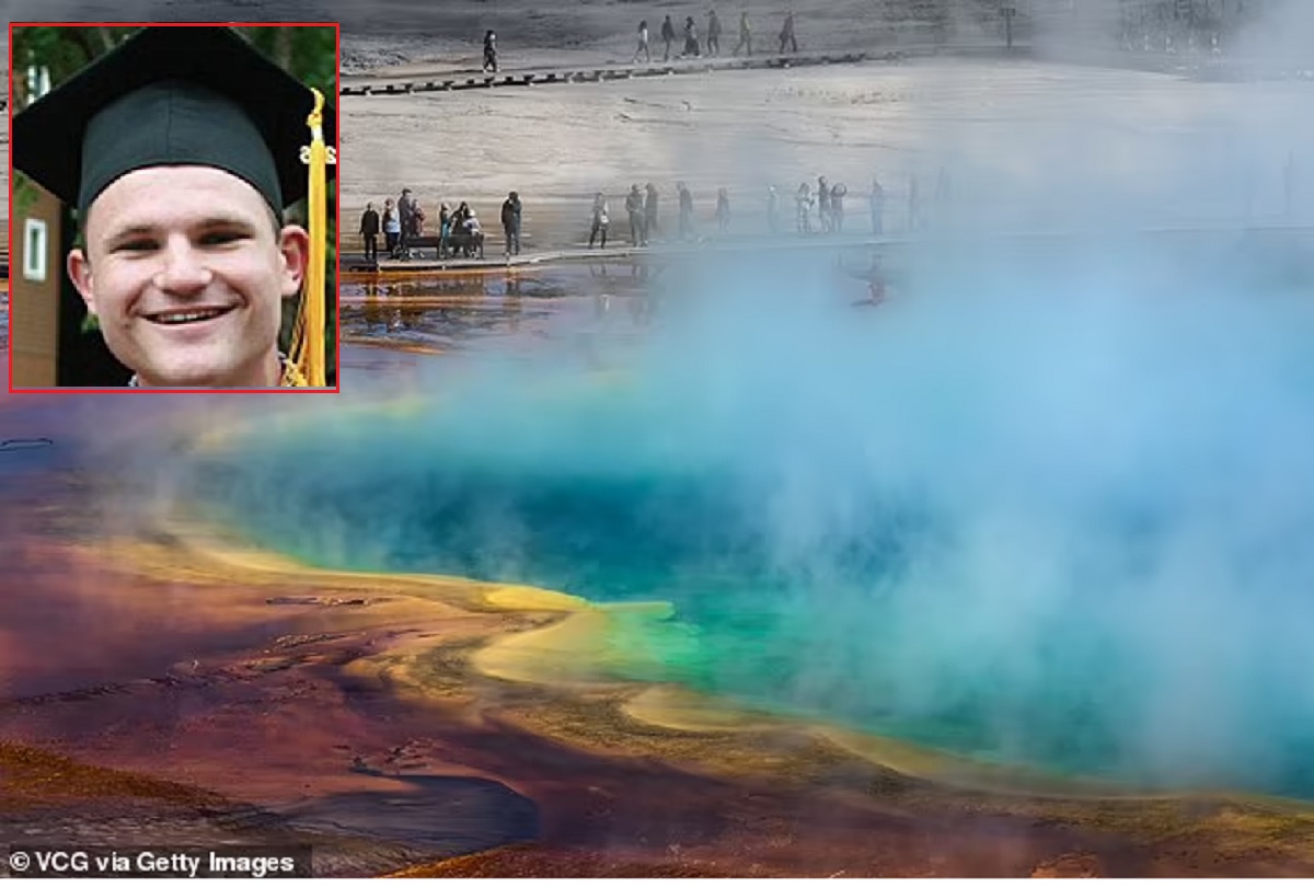 Yellowstone hot springs where a 23-year-old man was ‘dissolved’: வென் நீர் ஊற்றில் குளித்து கரைந்து இறந்து போன நபர்