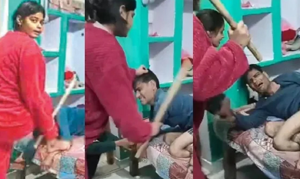 பெட் ரூமில் மகள் காலைப் பிடிக்க மனைவி கையைப் பிடிக்க ….
